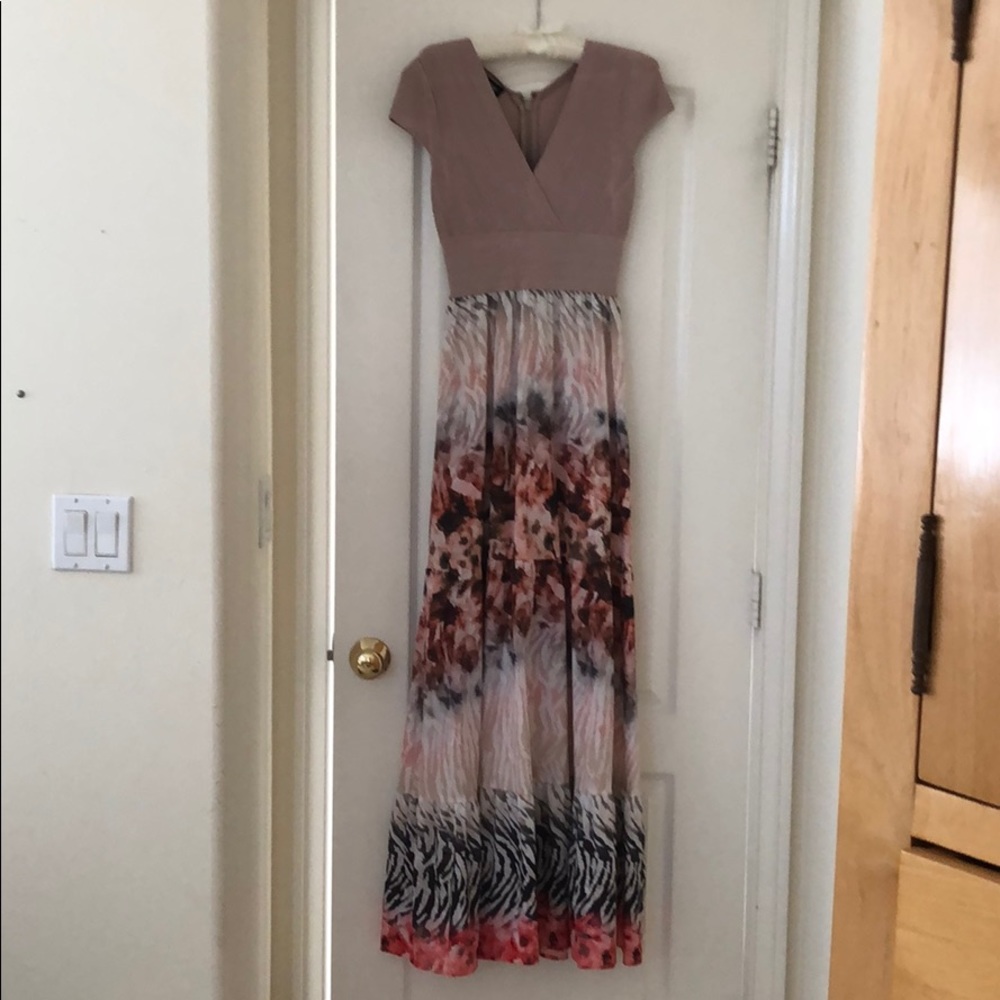 Bebe maxi dress.